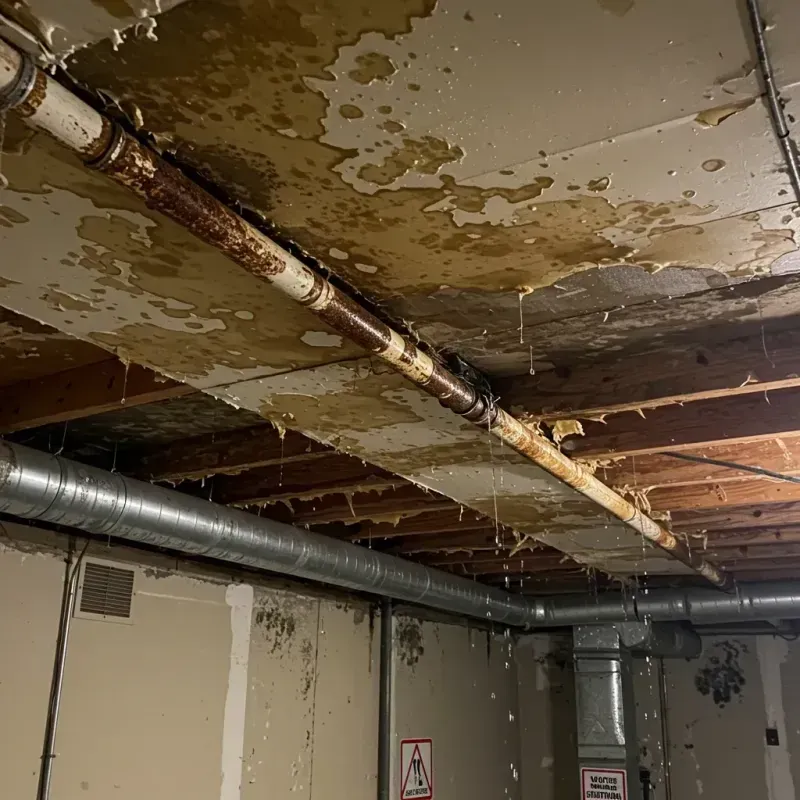 Ceiling Water Damage Repair in Painted Post, NY