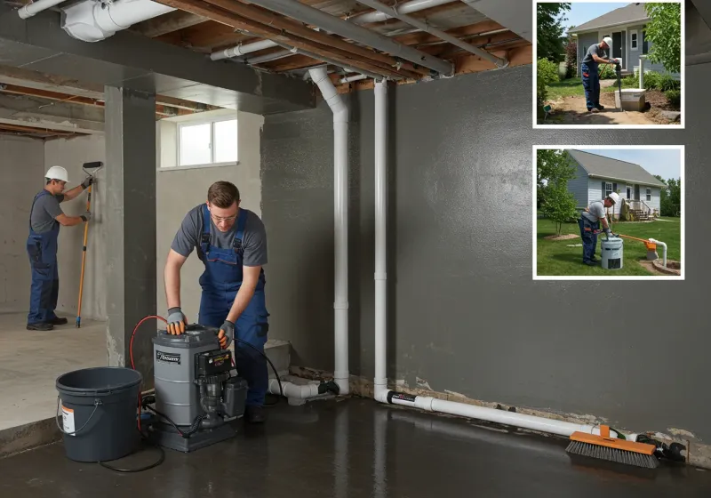 Basement Waterproofing and Flood Prevention process in Painted Post, NY